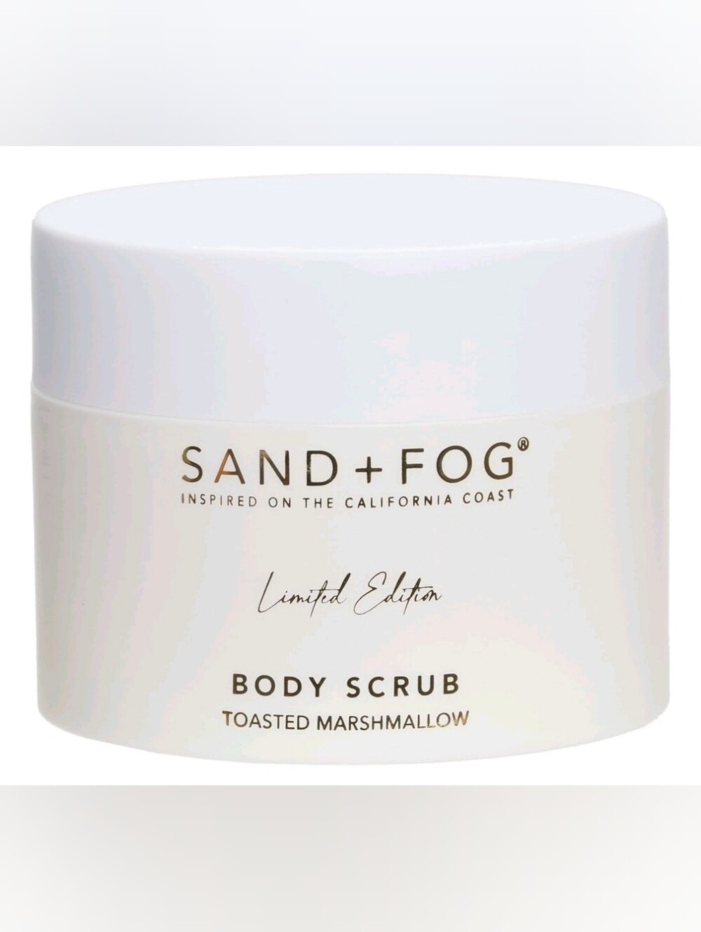 Sand + Fog Toasted  Marshmallow Limited Edition Body Scrub ~ 12.7 oz